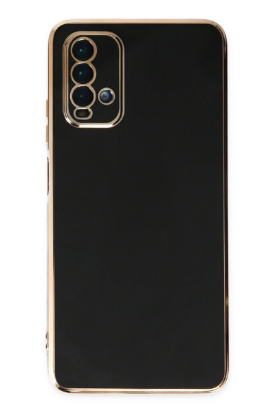 Newface Xiaomi Redmi 9T Kılıf Volet Silikon - Siyah resmi