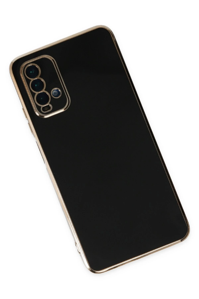 Newface Xiaomi Redmi 9T Kılıf Volet Silikon - Siyah resmi