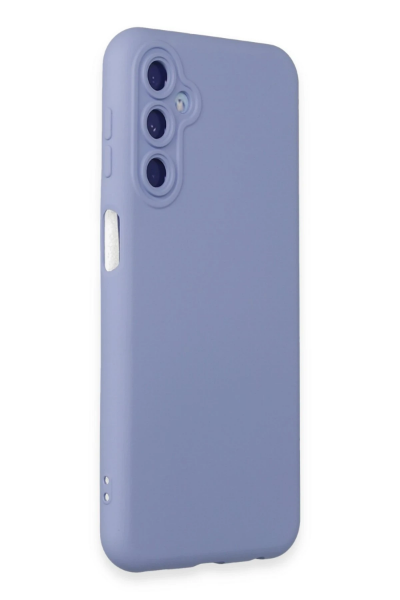 Newface Samsung Galaxy M34 5G Kılıf Nano içi Kadife Silikon - Lila resmi