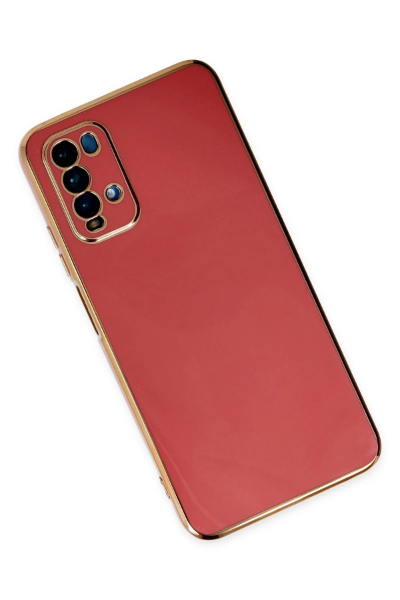 Newface Xiaomi Redmi 9T Kılıf Volet Silikon - Kırmızı resmi