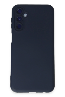 Newface Samsung Galaxy M34 5G Kılıf Nano içi Kadife Silikon - Lacivert resmi