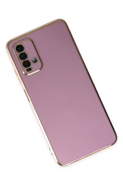 Newface Xiaomi Redmi 9T Kılıf Volet Silikon - Mor resmi