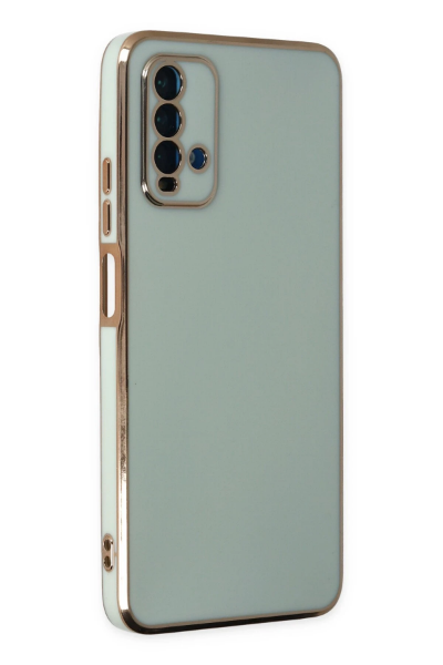 Newface Xiaomi Redmi 9T Kılıf Volet Silikon - Açık Yeşil resmi