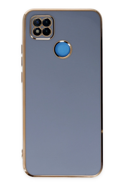 Newface Xiaomi Redmi 9C Kılıf Volet Silikon - Mavi resmi