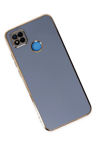 Newface Xiaomi Redmi 9C Kılıf Volet Silikon - Mavi resmi