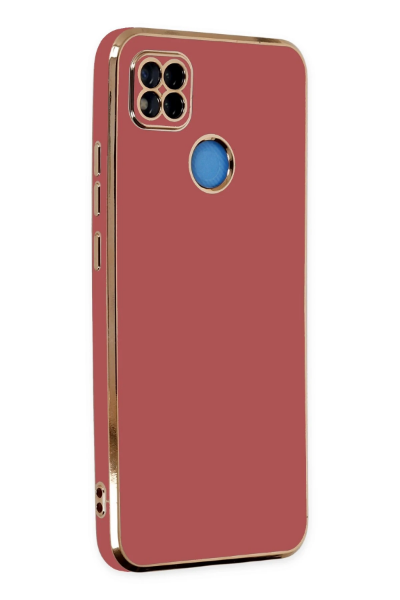 Newface Xiaomi Redmi 9C Kılıf Volet Silikon - Kırmızı resmi