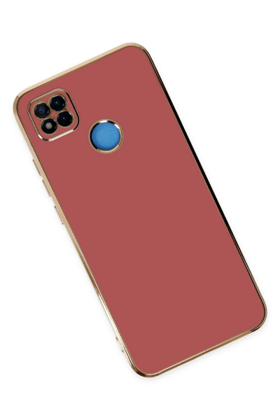 Newface Xiaomi Redmi 9C Kılıf Volet Silikon - Kırmızı resmi