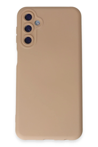 Newface Samsung Galaxy M14 5G Kılıf Nano içi Kadife Silikon - Pudra resmi