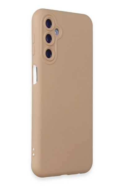 Newface Samsung Galaxy M14 5G Kılıf Nano içi Kadife Silikon - Pudra resmi