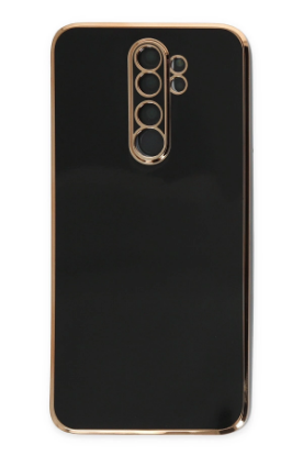Newface Xiaomi Redmi Note 8 Pro Kılıf Volet Silikon - Siyah resmi