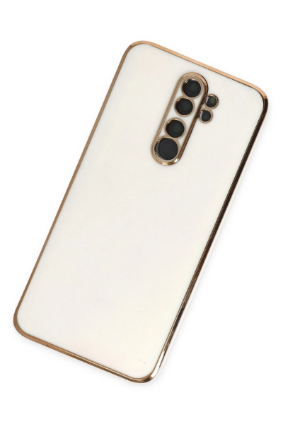 Newface Xiaomi Redmi Note 8 Pro Kılıf Volet Silikon - Beyaz resmi
