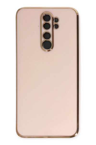 Newface Xiaomi Redmi Note 8 Pro Kılıf Volet Silikon - Pembe resmi