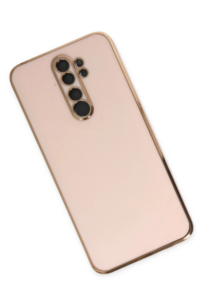 Newface Xiaomi Redmi Note 8 Pro Kılıf Volet Silikon - Pembe resmi