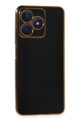 Newface Realme C53 Kılıf Volet Silikon - Siyah resmi