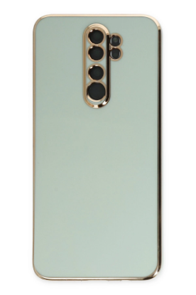Newface Xiaomi Redmi Note 8 Pro Kılıf Volet Silikon - Açık Yeşil resmi