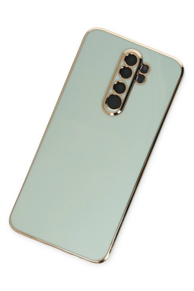 Newface Xiaomi Redmi Note 8 Pro Kılıf Volet Silikon - Açık Yeşil resmi