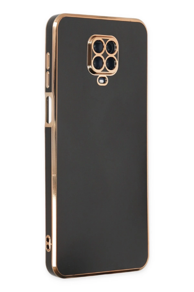 Newface Xiaomi Redmi Note 9 Pro Kılıf Volet Silikon - Siyah resmi