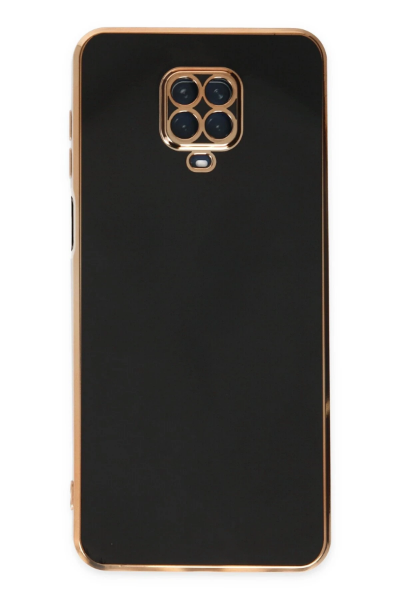 Newface Xiaomi Redmi Note 9 Pro Kılıf Volet Silikon - Siyah resmi