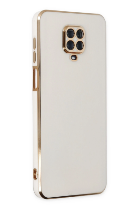 Newface Xiaomi Redmi Note 9 Pro Kılıf Volet Silikon - Beyaz resmi