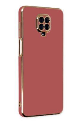 Newface Xiaomi Redmi Note 9 Pro Kılıf Volet Silikon - Kırmızı resmi