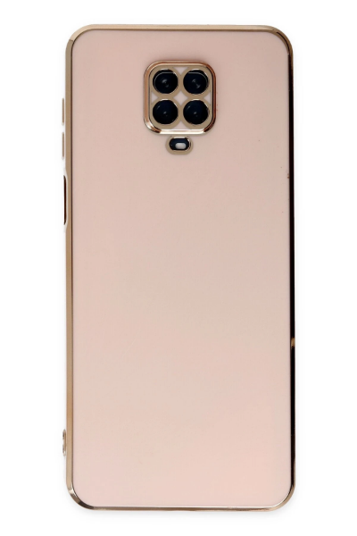 Newface Xiaomi Redmi Note 9 Pro Kılıf Volet Silikon - Pembe resmi