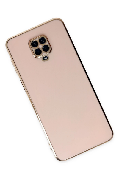 Newface Xiaomi Redmi Note 9 Pro Kılıf Volet Silikon - Pembe resmi