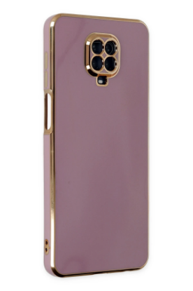 Newface Xiaomi Redmi Note 9 Pro Kılıf Volet Silikon - Mor resmi
