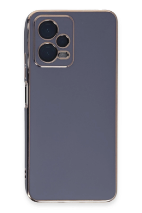 Newface Xiaomi Redmi Note 12 Pro Plus Kılıf Volet Silikon - Mavi resmi