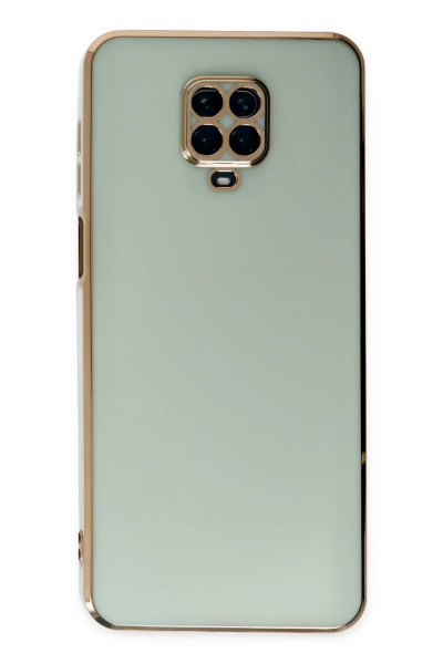 Newface Xiaomi Redmi Note 9 Pro Kılıf Volet Silikon - Açık Yeşil resmi