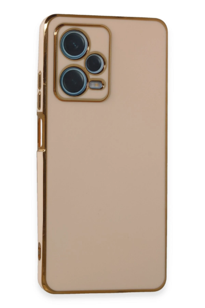 Newface Xiaomi Redmi Note 12 Pro Plus Kılıf Volet Silikon - Pembe resmi