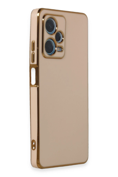 Newface Xiaomi Redmi Note 12 Pro Plus Kılıf Volet Silikon - Pembe resmi