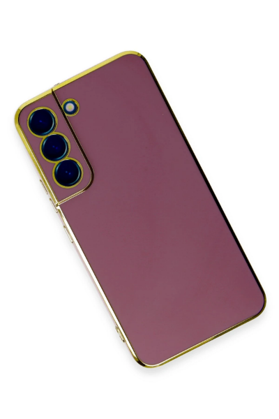 Newface Samsung Galaxy S21 FE Kılıf Volet Silikon - Kırmızı resmi