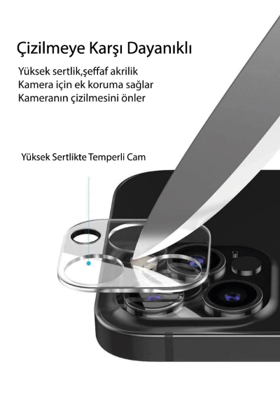 Newface Samsung Galaxy S24 Plus Kamera Lens Koruma Cam resmi