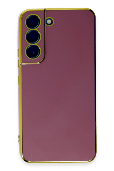 Newface Samsung Galaxy S22 Plus Kılıf Volet Silikon - Kırmızı resmi