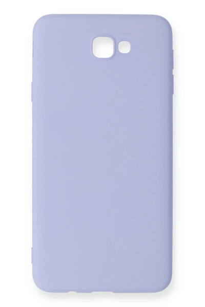 Newface Samsung Galaxy J7 Prime Kılıf Nano içi Kadife Silikon - Lila resmi