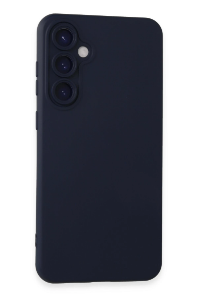 Newface Samsung Galaxy S23 FE Kılıf Nano içi Kadife Silikon - Lacivert resmi