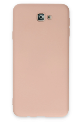 Newface Samsung Galaxy J7 Prime Kılıf Nano içi Kadife Silikon - Pudra resmi