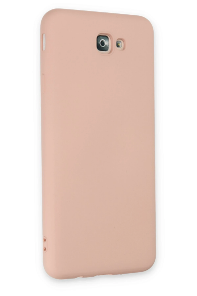 Newface Samsung Galaxy J7 Prime Kılıf Nano içi Kadife Silikon - Pudra resmi