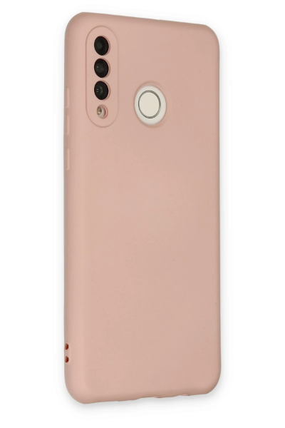 Newface Huawei P30 Lite Kılıf Nano içi Kadife Silikon - Pudra resmi