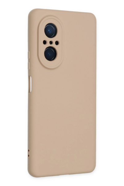 Newface Huawei Nova 9 SE Kılıf Nano içi Kadife Silikon - Pudra resmi