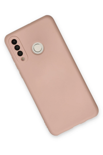 Newface Huawei P30 Lite Kılıf Nano içi Kadife Silikon - Pudra resmi
