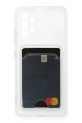 Newface Samsung Galaxy A53 5G Kılıf Kart Şeffaf Silikon - Şeffaf resmi