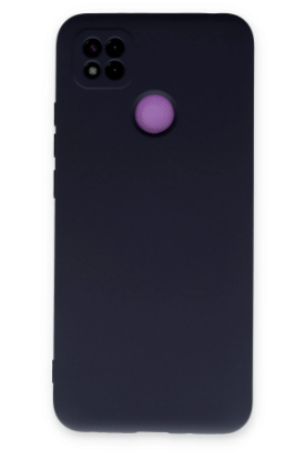 Newface Xiaomi Redmi 9C Kılıf Nano içi Kadife Silikon - Lacivert resmi