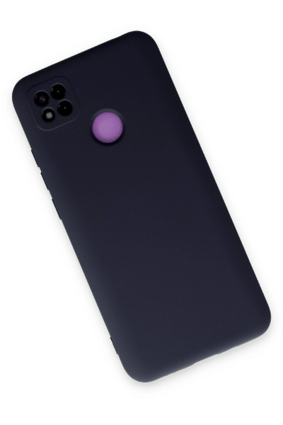 Newface Xiaomi Redmi 9C Kılıf Nano içi Kadife Silikon - Lacivert resmi