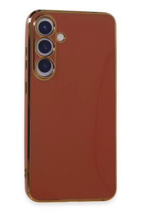 Newface Samsung Galaxy S24 Plus Kılıf Volet Silikon - Kırmızı resmi