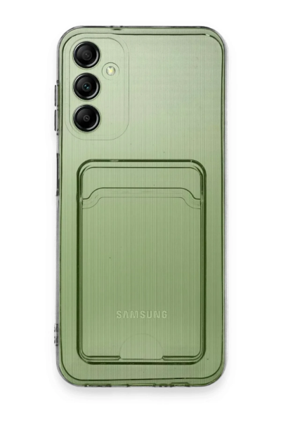 Newface Samsung Galaxy A14 4G Kılıf Kart Şeffaf Silikon - Şeffaf resmi