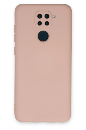 Newface Xiaomi Redmi Note 9 Kılıf Nano içi Kadife Silikon - Pudra resmi