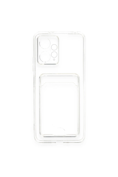 Newface Xiaomi Redmi Note 12 4G Kılıf Kart Şeffaf Silikon - Şeffaf resmi
