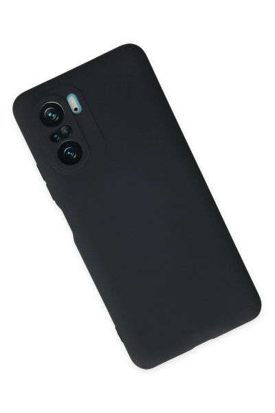 Newface Xiaomi Poco F3 Kılıf Nano içi Kadife Silikon - Lacivert resmi