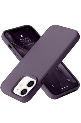 Newface iPhone 12 Kılıf Nano içi Kadife Silikon - Mor resmi